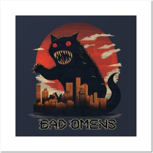 bad omens Posters and Art